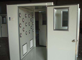 Color plate air shower Color plate air shower